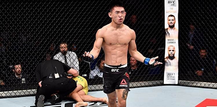 Song Yadong has two wins in the UFC thus far