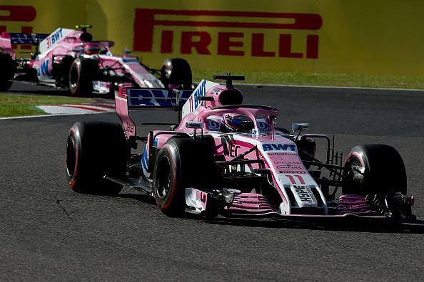 Force India remain in 7th despite a late scare.