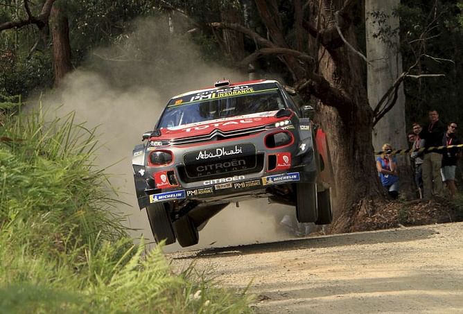 Ogier plays it safe in latter stages of Rally Australia