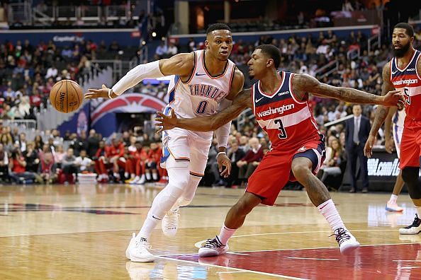 Russell Westbrook and Bradley Beal