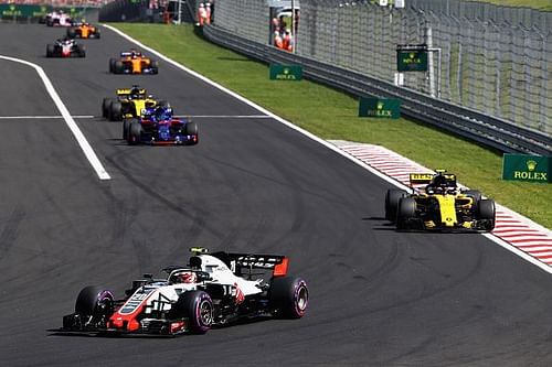 It was really tight in the midfield, like here at the Hungarian Grand Prix.