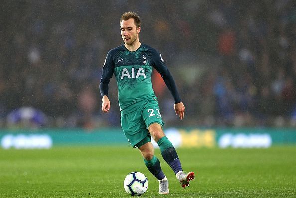 Eriksen will act as our main goal-scoring threat from midfield