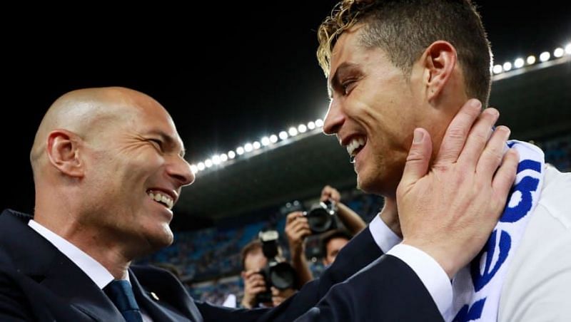 Zidane (L) and Ronaldo (R) played huge roles in recent years for Real