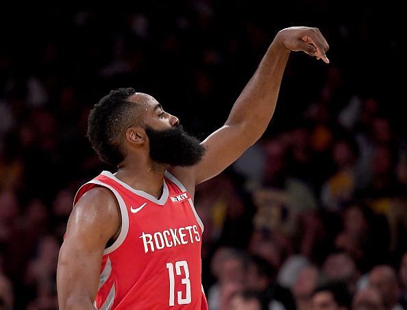 Harden is the reigning NBA MVP