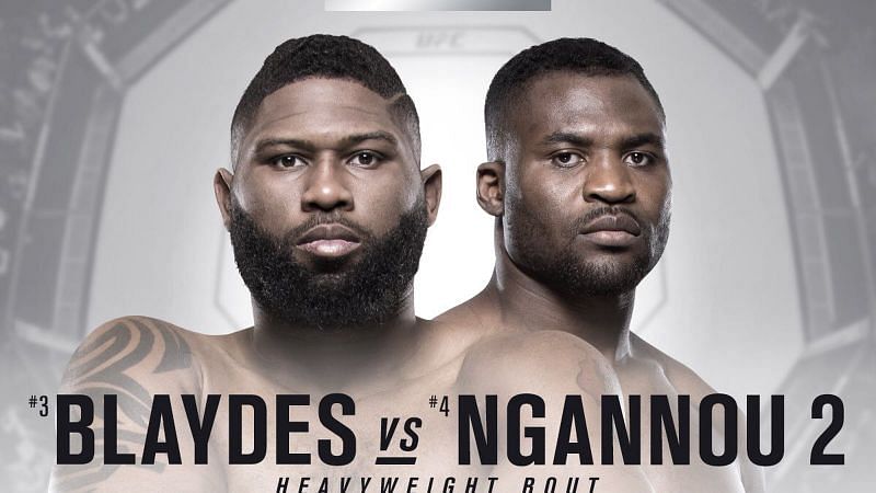 Ngannou and Blaydes was a very short fight, to say the least!