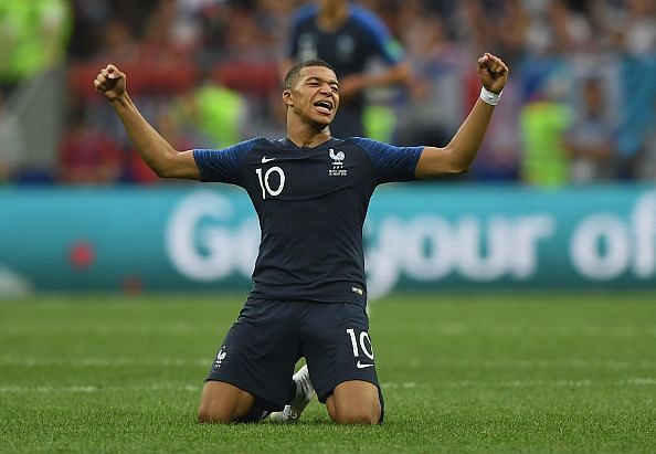 Mbappe won the World Cup at the age of 19