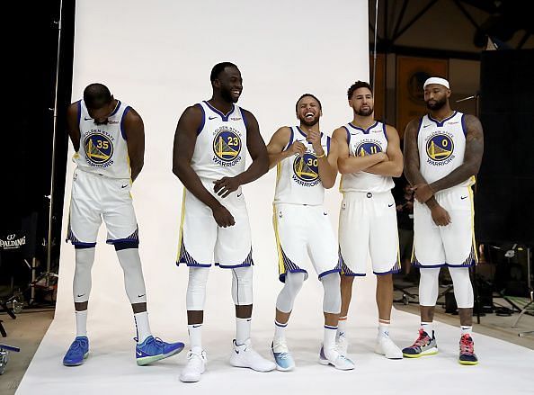 Golden State Warriors and their five All-Stars