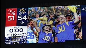 Where does Chiefs-Rams classic rank among NFL's highest-scoring matches?