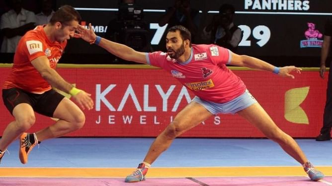 Pro Kabaddi 2018- Match 45, Jaipur Pink Panthers vs Gujarat Fortune Giants| Match Preview and Predicted Lineups
