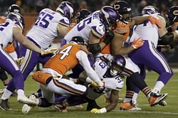 Vikings' rushing attack shut down by Bears
