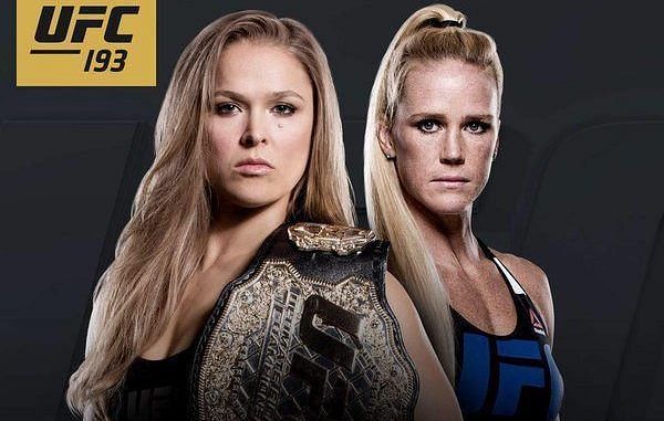 Ronda Rousey headlined UFC 193 versus Holly Holm