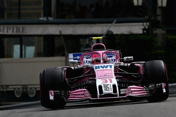 Force India&#039;s Ocon took P5 at the Grand Prix of Monaco