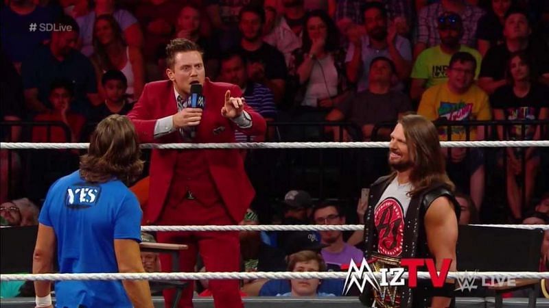Inserting The Miz in the WWE title pictures will be a fresh breath of air for them and for the fans too