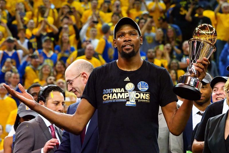 Durant could become a three-time NBA champion in June