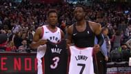 Kyle Lowry and Dwayne Wade