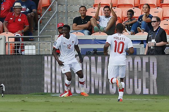 Alphonso Davies scored a brace