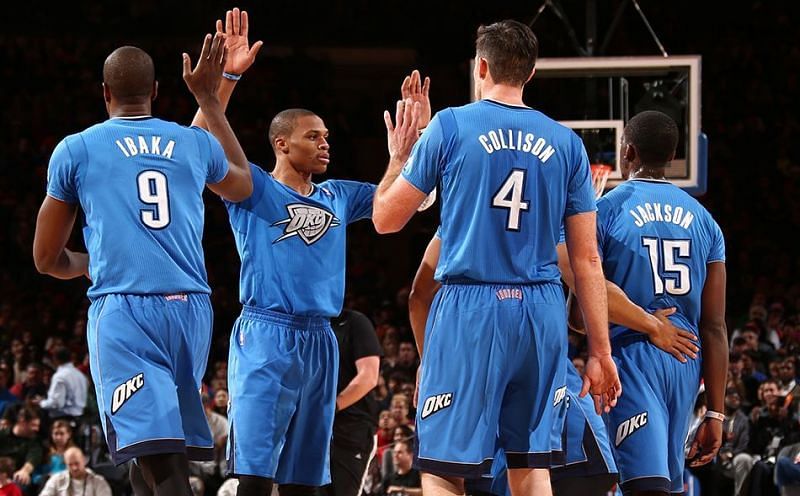 Ranking OKC Thunder top 5 Christmas day jerseys