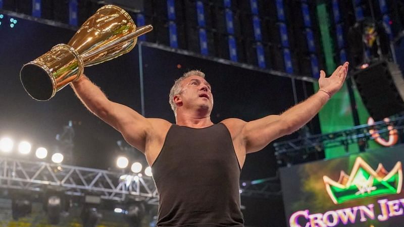 Shane McMahon won the WWE World Cup at Crown Jewel