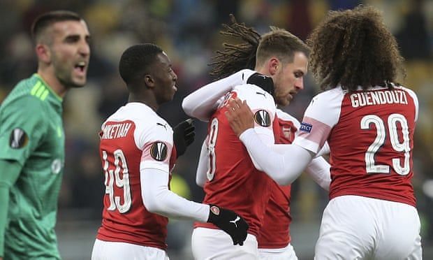 The young Gunners team made it a stroll in the park