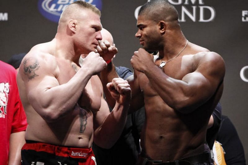 Brock Lesnar and Alistair Overeem headlined UFC 141