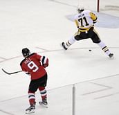 Taylor Hall has 2 goals, 2 assists as Devils beat Penguins