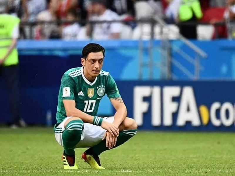 Ozil saw his international career end on a particularly sour note.