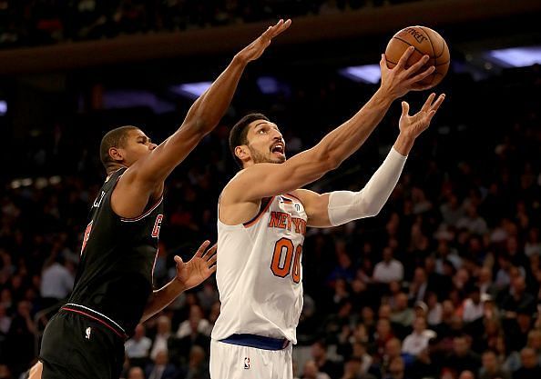 Enes Kanter is a popular figure in New York