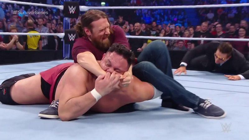 Daniel Bryan snapped at the end of the show