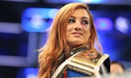I might have Becky losing her Smackdown title but it would be so it can be replaced with a red one.