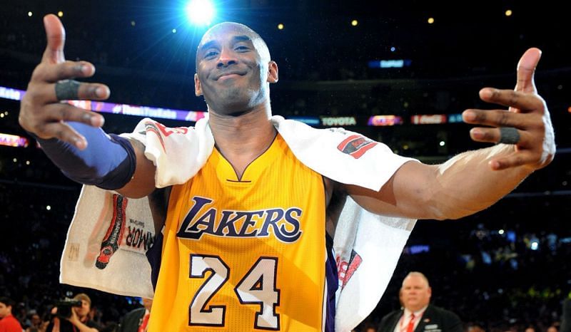 Lakers retired both the 8 &amp; 24 jerseys that Kobe wore