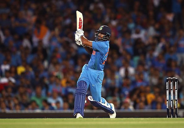 Dhawan played a blistering knock of 41