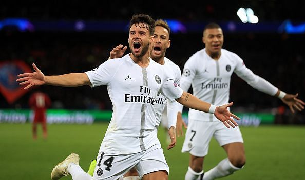 Bernat deservedly put PSG ahead in the 13th minute