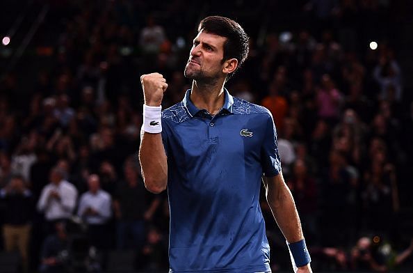Djokovic edged Federer in an instant classic in the Paris Masters Semi Final