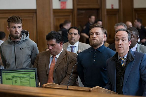 Conor McGregor &amp; Cian Cowley Arranged In Brooklyn Criminal Court