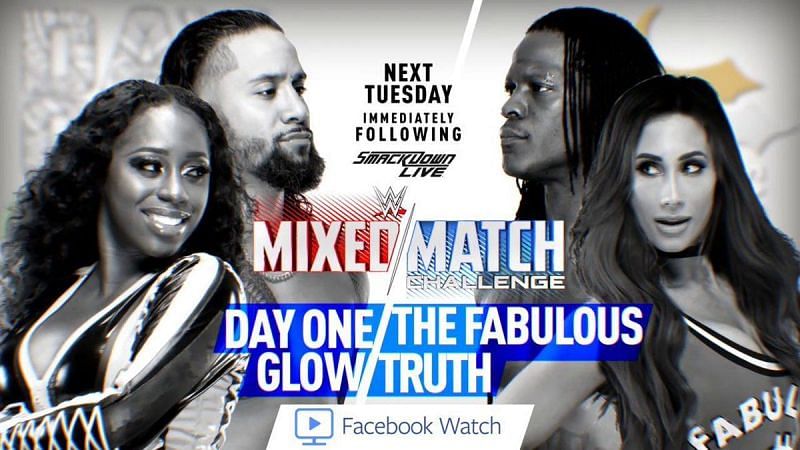 R-Truth and Carmella attempted to take on Day One Glow in a rap battle