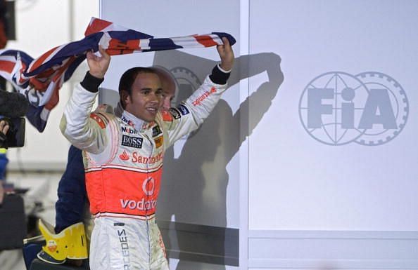 Hamilton wrapped up the 2008 championship at Interlagos