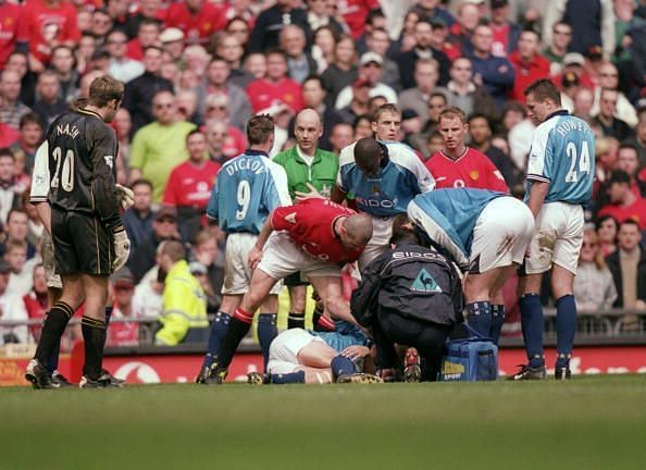 Roy Keane committed one of the most barbarous fouls in football history on Alf Inge Haaland
