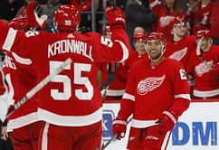 Red Wings beat Devils 4-3 with 2 short-handed goals in 3rd
