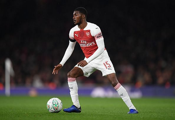 Ainsley Maitland-Niles shows real maturity for a player of his age.