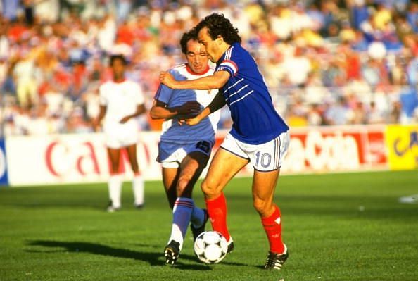 Michel Platini of France