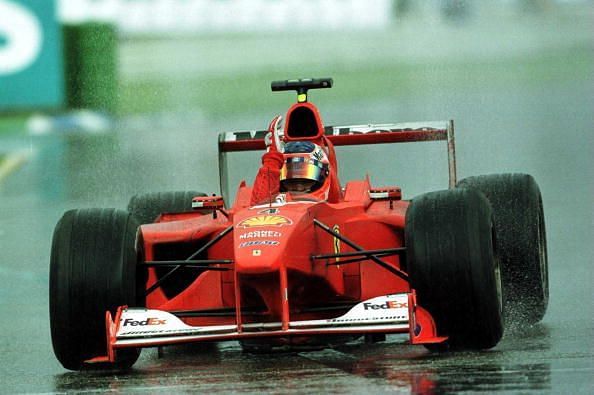 Rubens Barrichello scored his first win in F1 in 2000