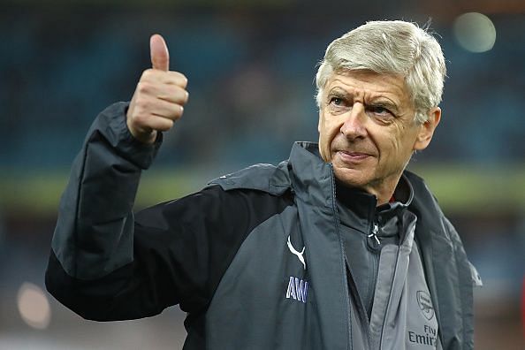 Wenger stepped down as Arsenal&#039;s manager after 22 years