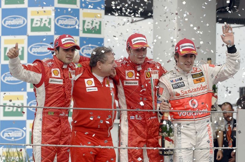 Kimi Raikkonen won in stunning fashion