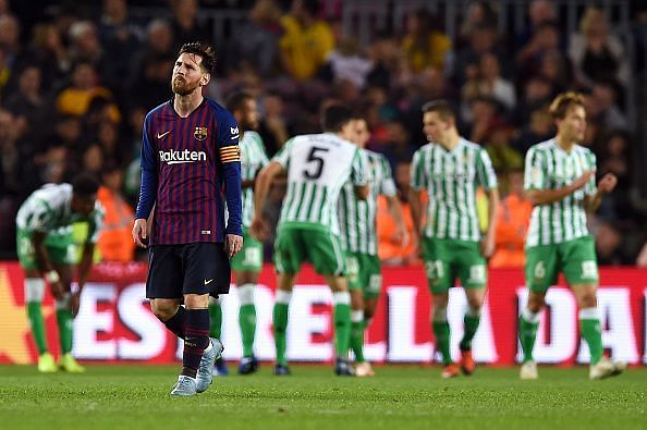 Barcelona has failed to impress on the pitch