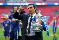 Conte's Chelsea beat Manchester United in May to win The Emirates FA Cup