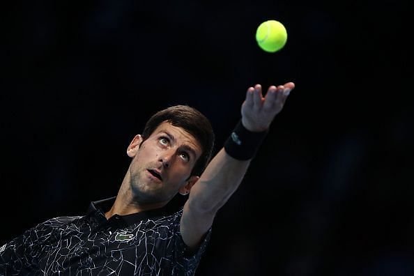 Djokovic came up with another sublime performance to go up 3-0 in the round-robin stage