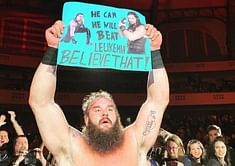WWE न्यूज़: ब्रॉन स्ट्रोमैन ने एक बार फिर दिया रोमन रेंस के लिए खास संदेश