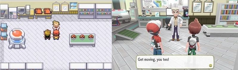 Pokémon Let's Go: 4 Differences between Pokémon Let's Go and Pokémon FireRed  / LeafGreen
