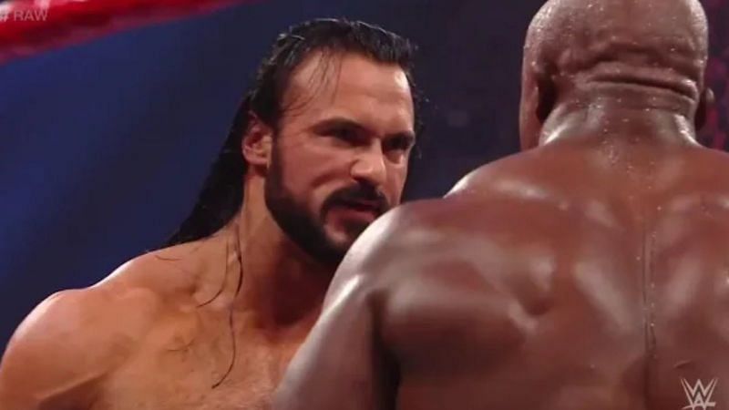 Drew McIntyre&#039;s staredown with The Dominator was quite telling, to be honest