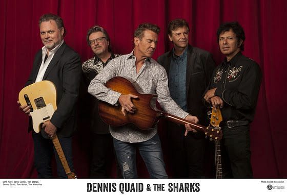 Dennis Quaid &amp; The Sharks / Photo courtesy of Omnivore Recordings